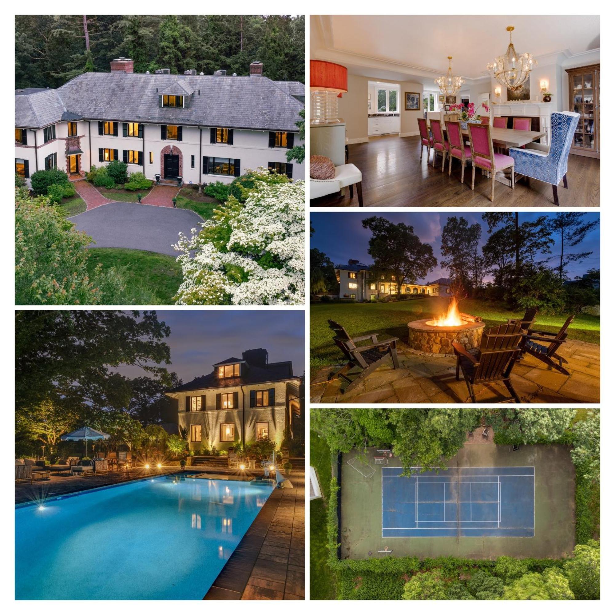 Boston Mansion Heated Pool Fire Pit Tennis Needham Exteriér fotografie